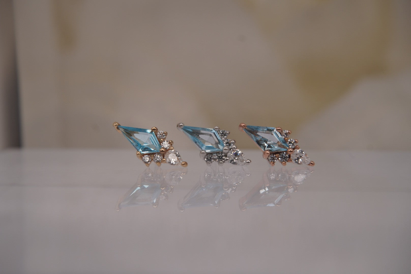 Afterglow with Swiss Blue Topaz