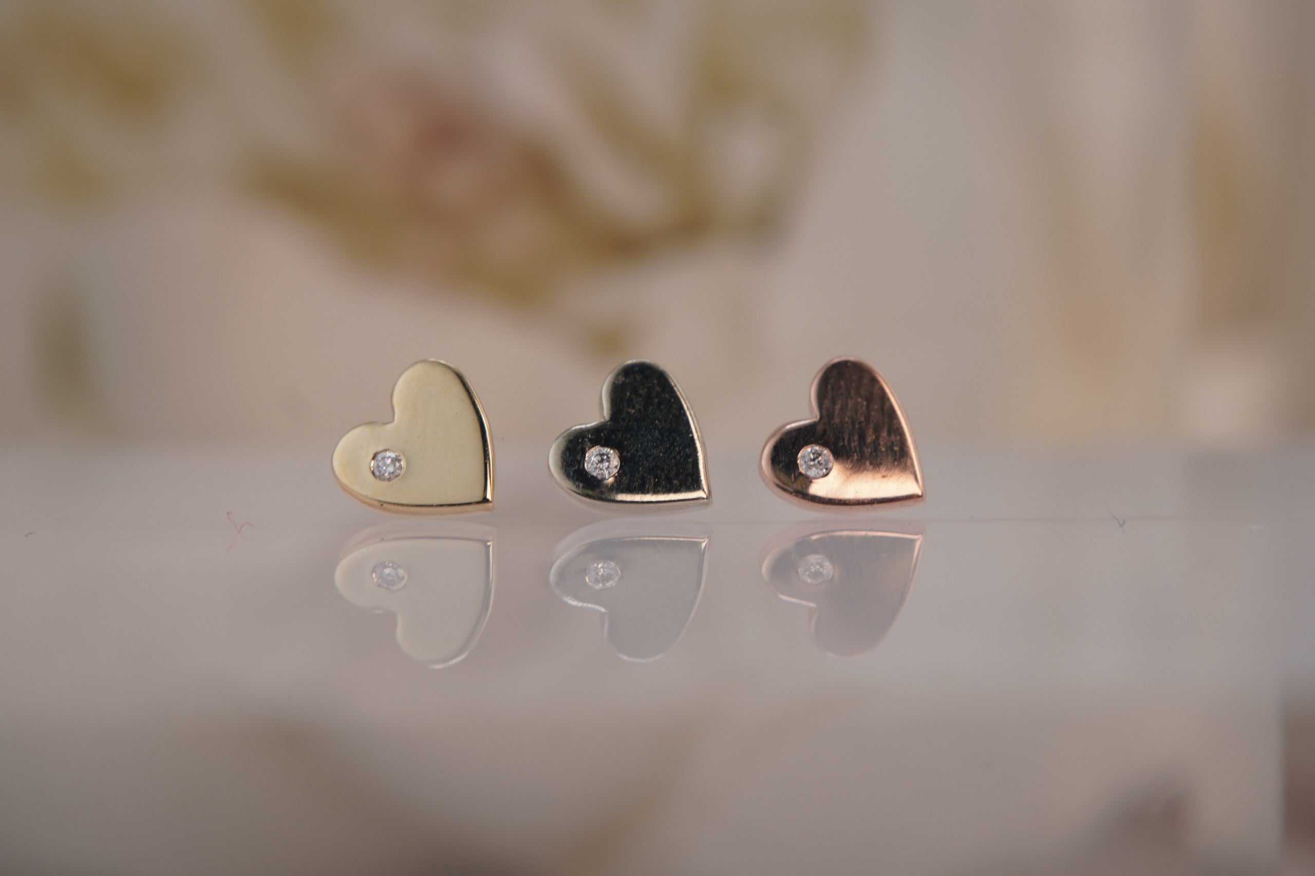 Heart Playing Card with Diamond