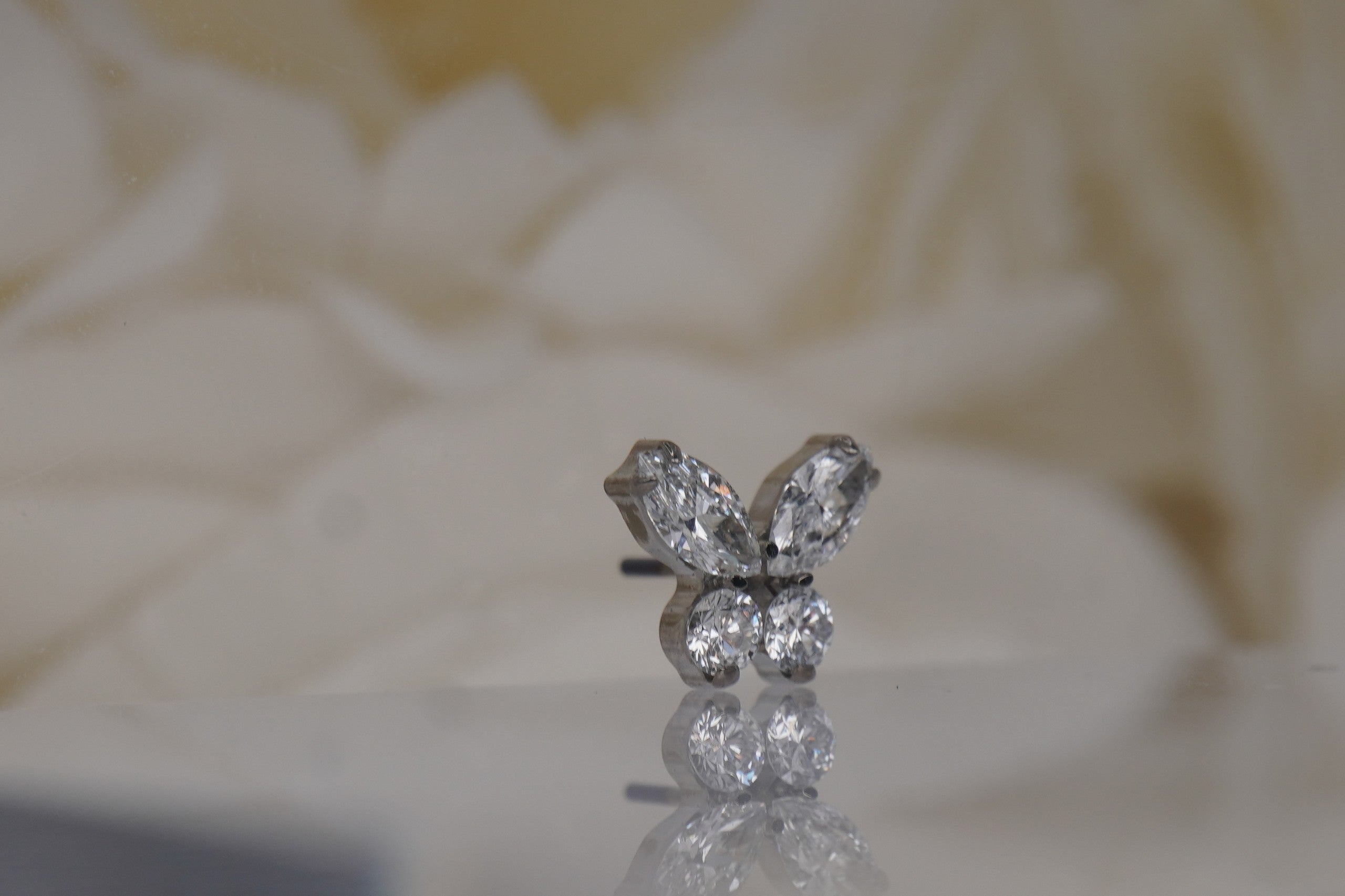 Butterfly with Diamonds