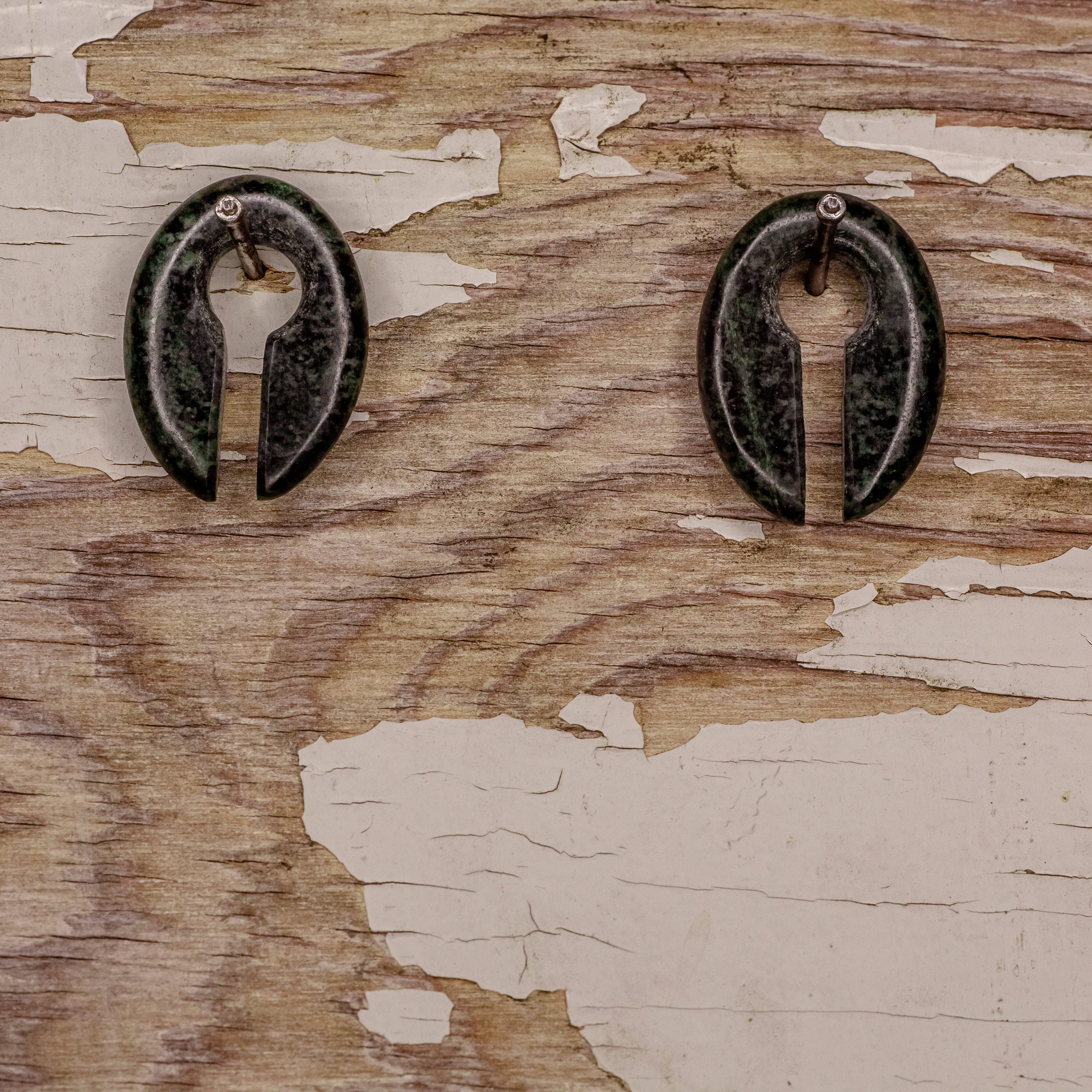 Jade Ear Weights 1/2"