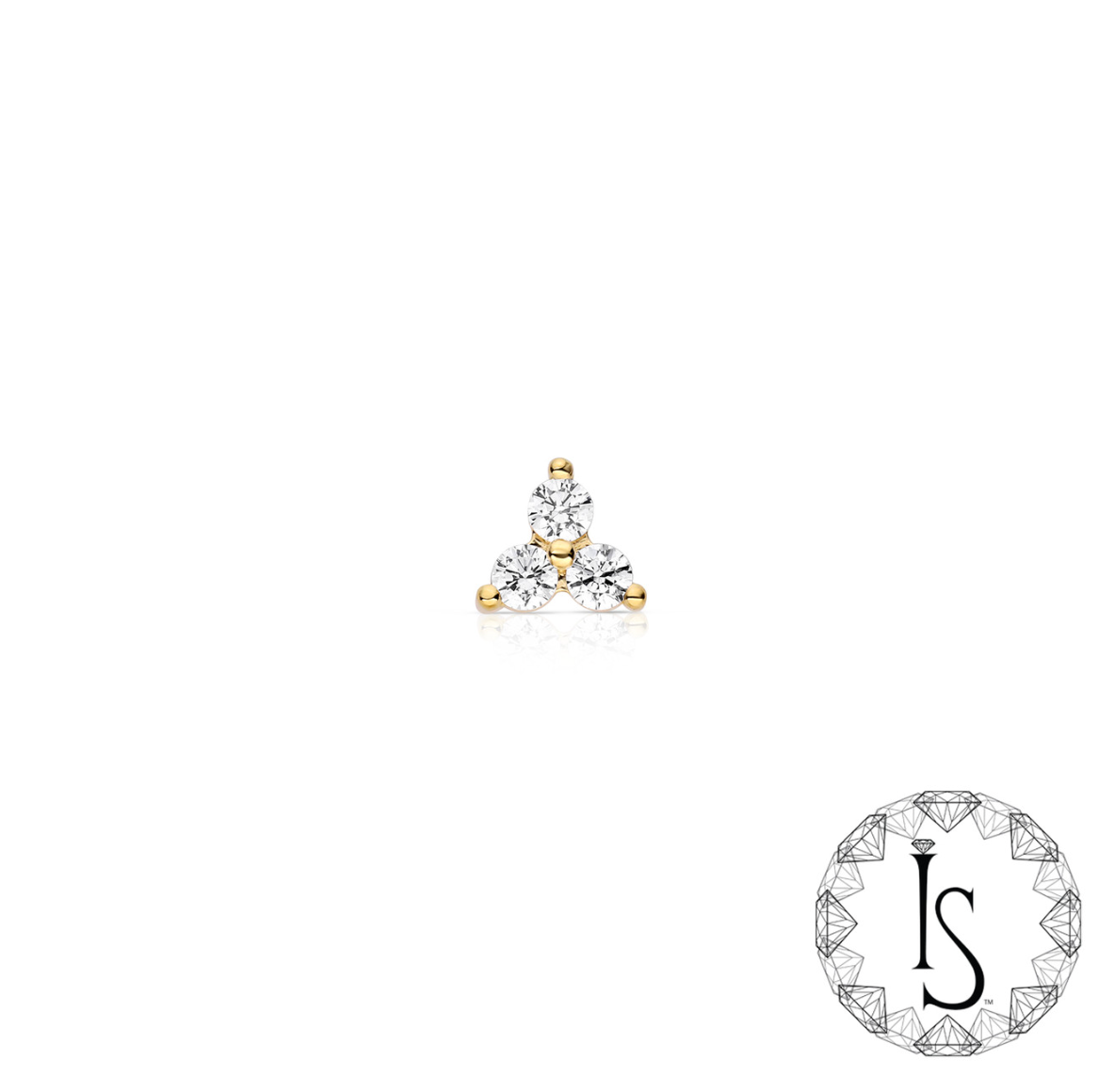 Trinity with Lab Created Diamonds