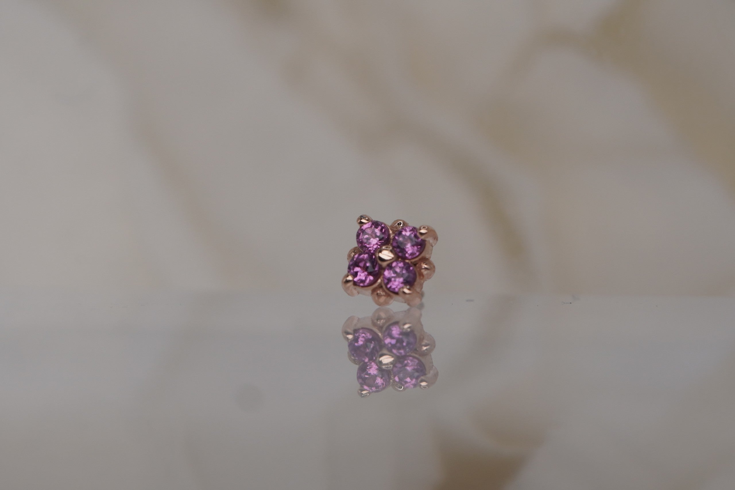 Tiny Reema with Rhodolite