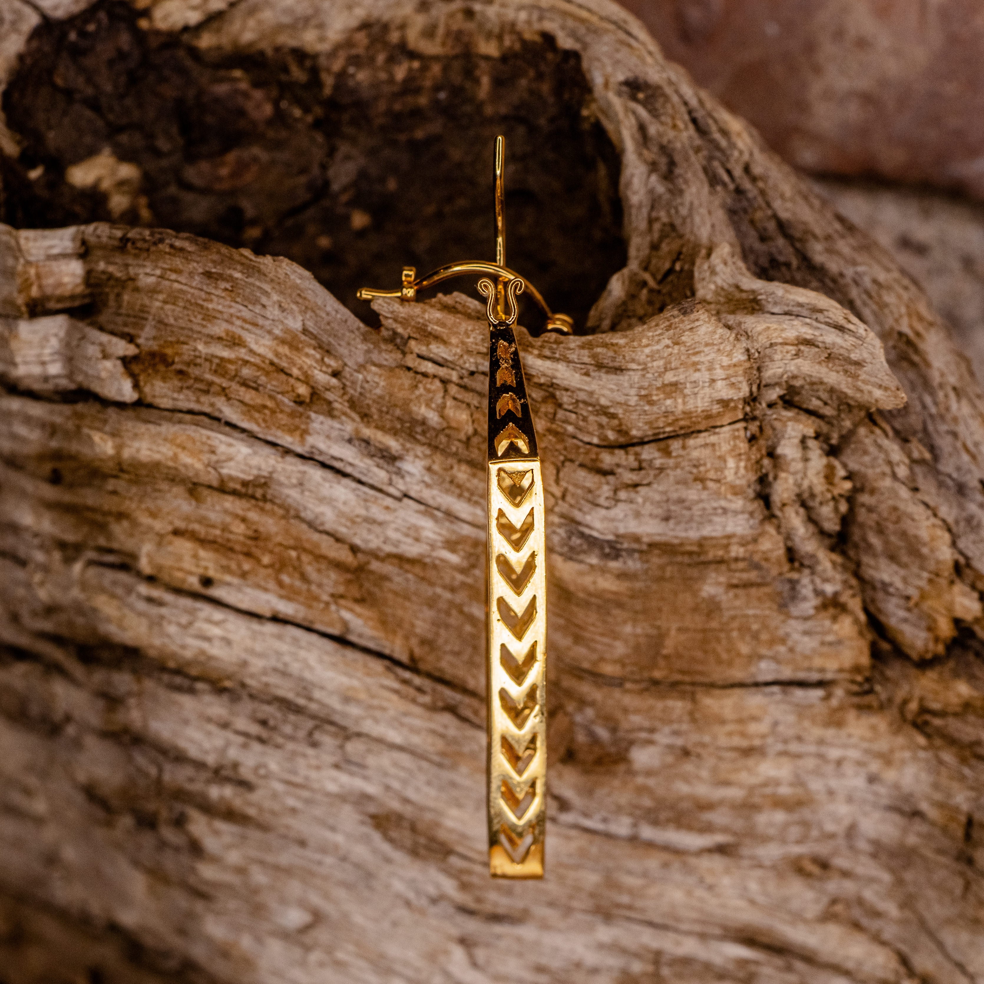 Shadow-18g- Yellow Gold Plated