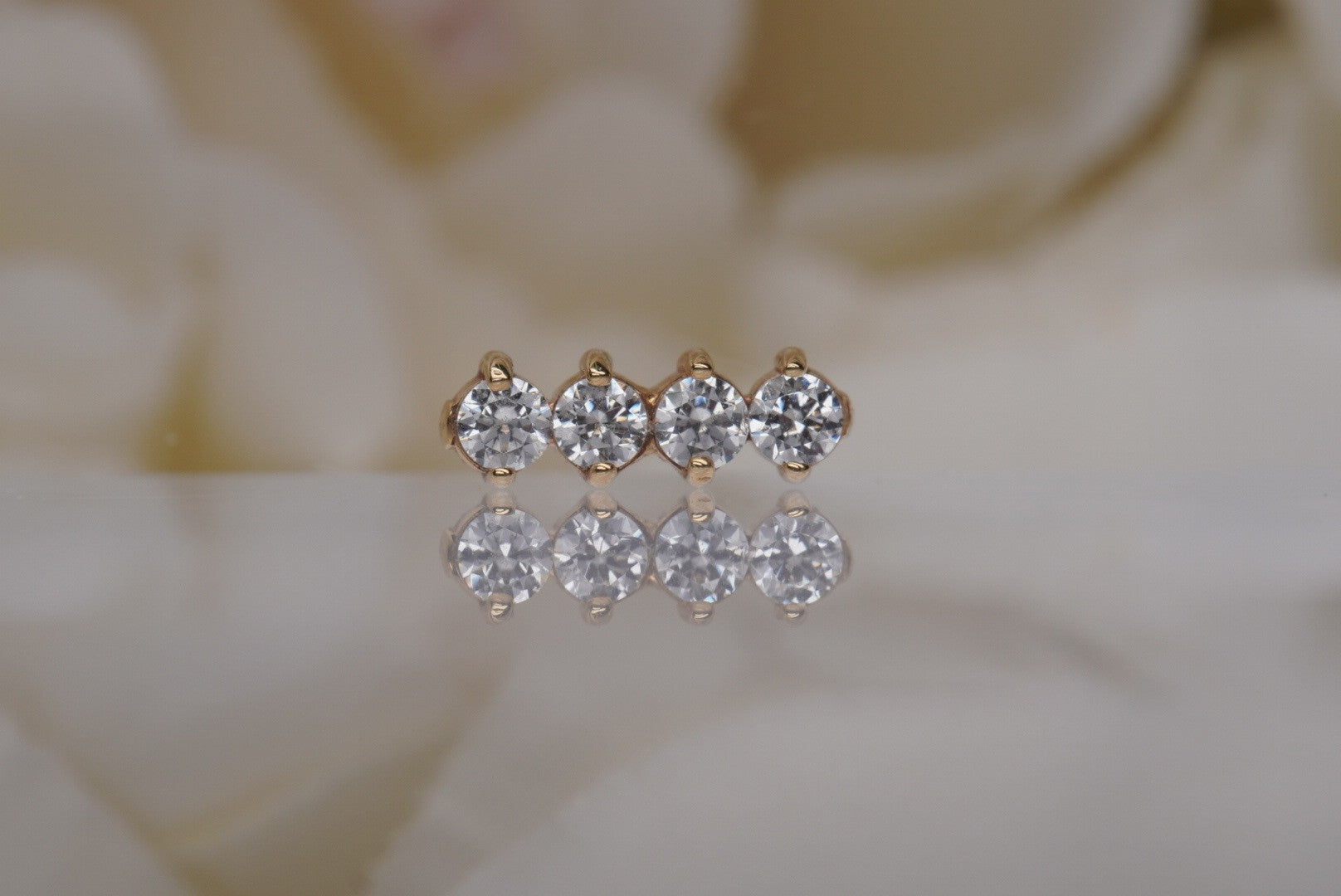 Flat Line in Gold- 16g