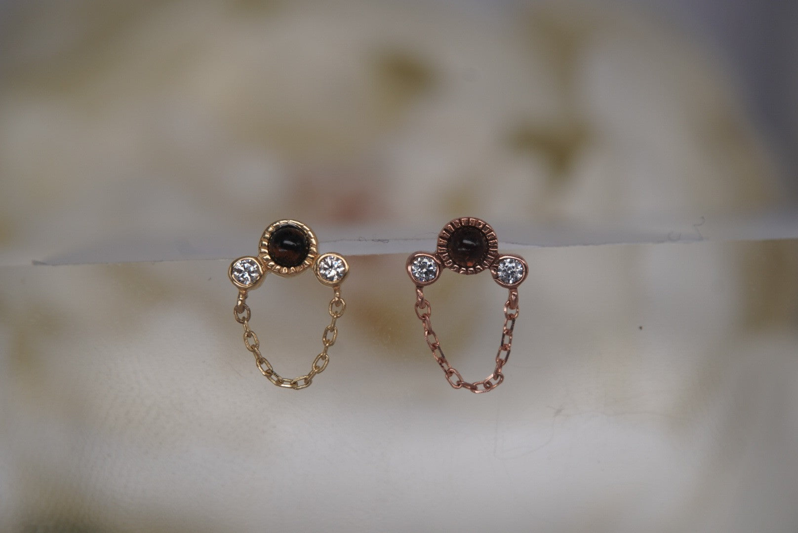Halston with Smokey Quartz & Crystals