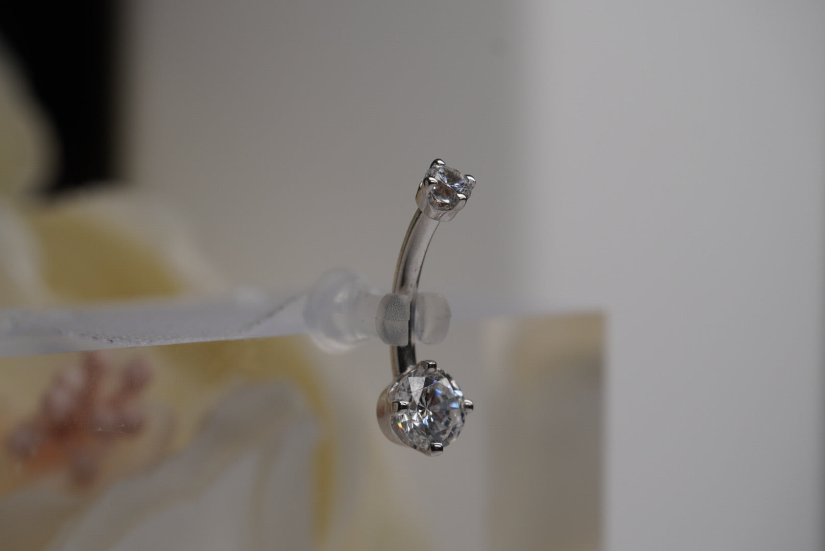 Prong Curved Barbells in 16g