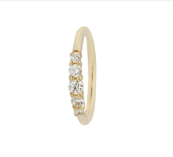 Brigitte Seamless Ring- 18g