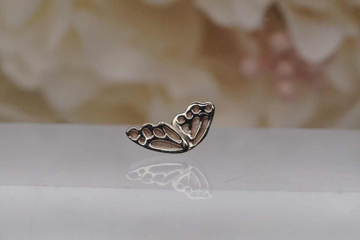 14k Gold "Teter" in yellow gold, side view