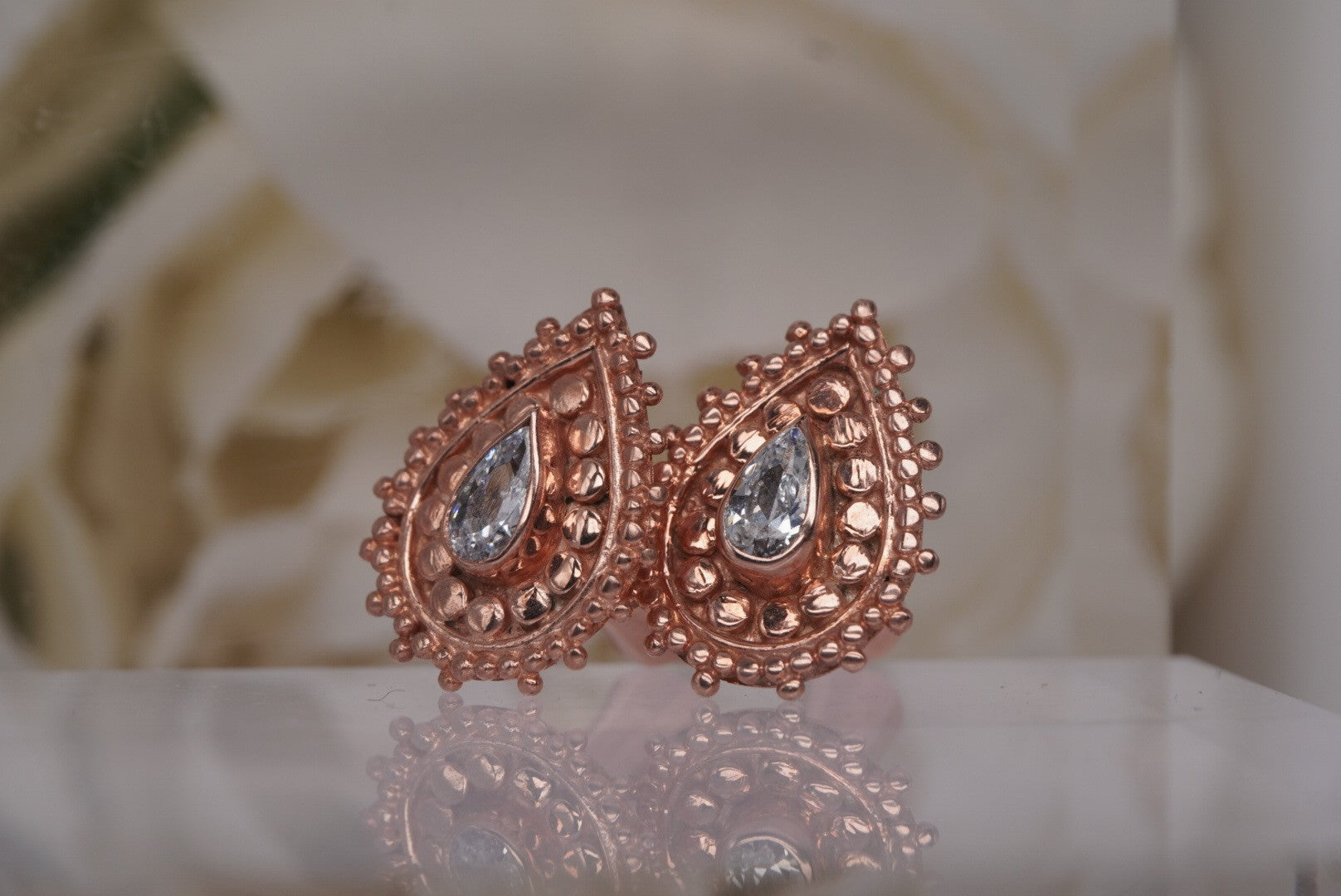 Aja- Rose Gold Plated