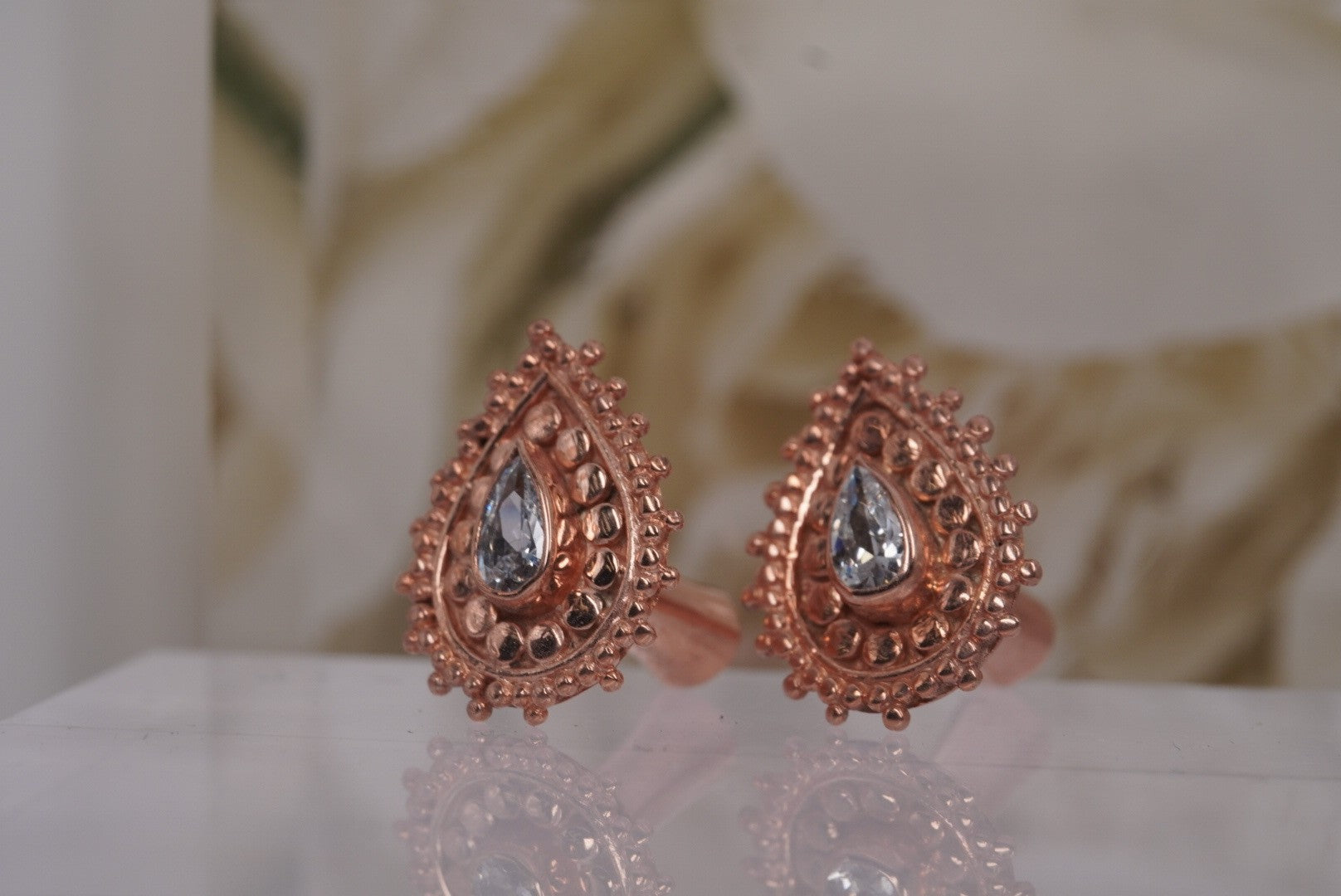 Aja- Rose Gold Plated