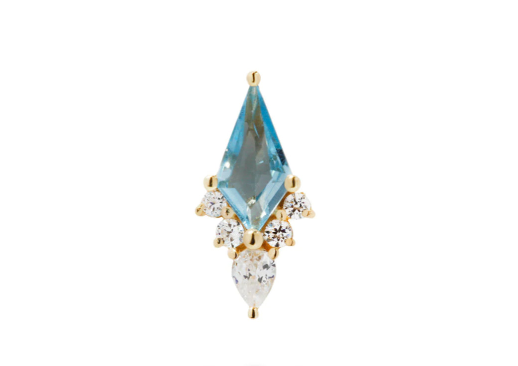 Afterglow with Swiss Blue Topaz