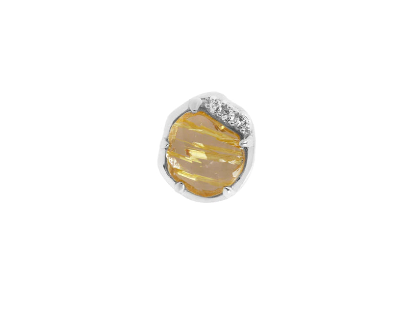 Vision with Rutilated Quartz & Topaz