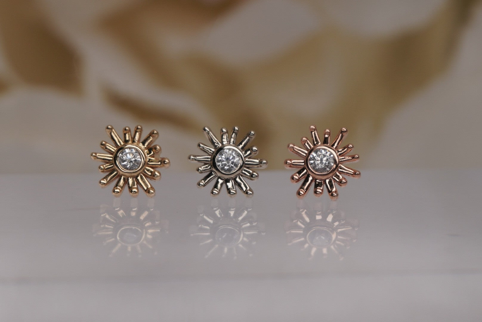 Small Sunray with Crystals