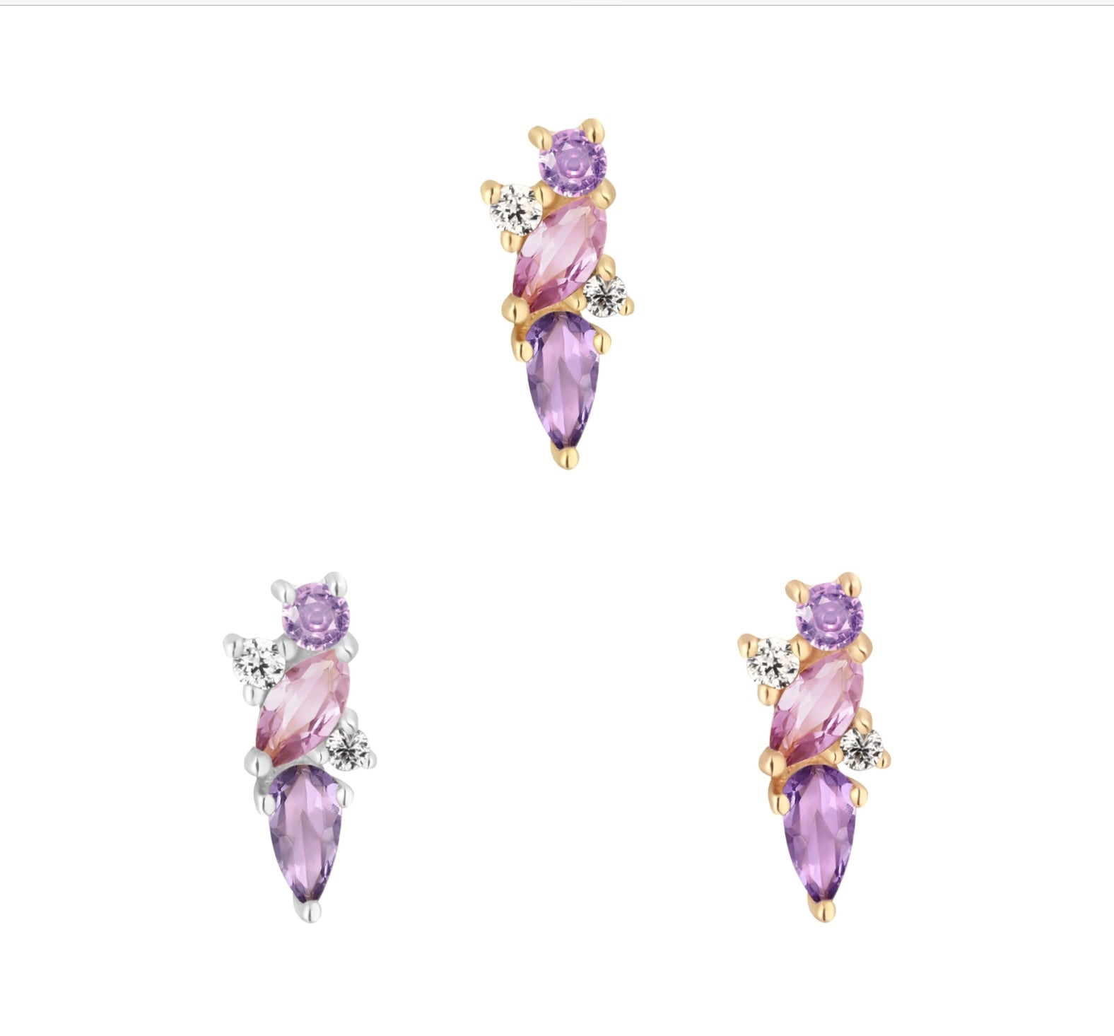 Visionary with Amethyst & Pink Sapphire