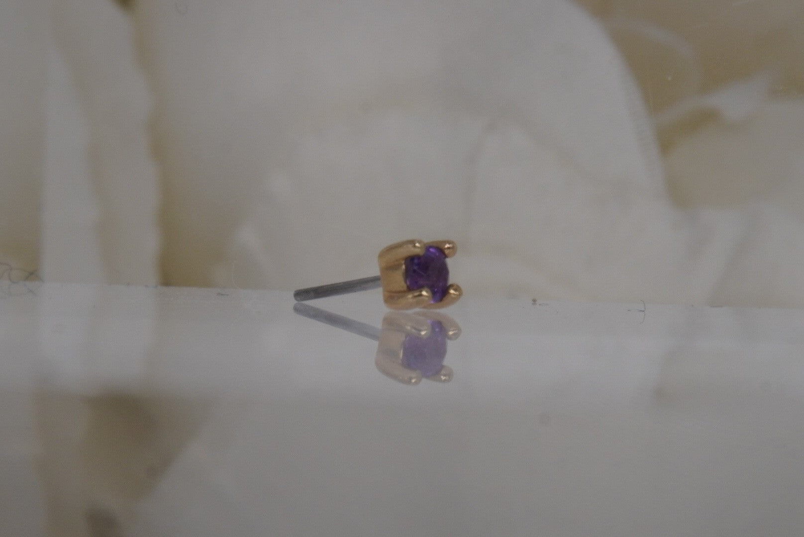 Amethyst Prong