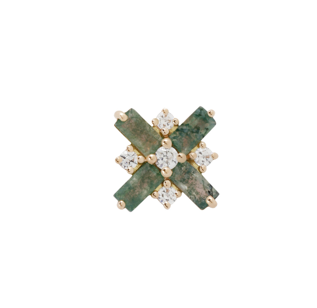Covet with Moss Agate