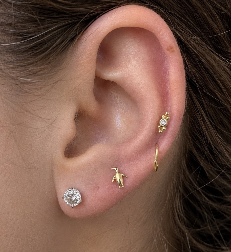 6-Bead Accent in Gold