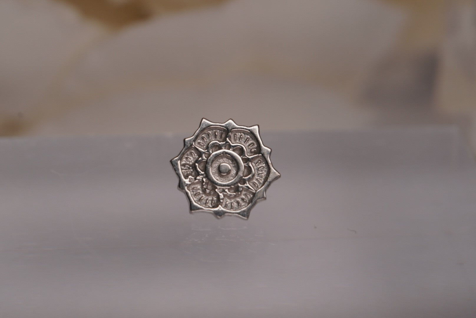 Small Lotus-Yellow Gold Plated