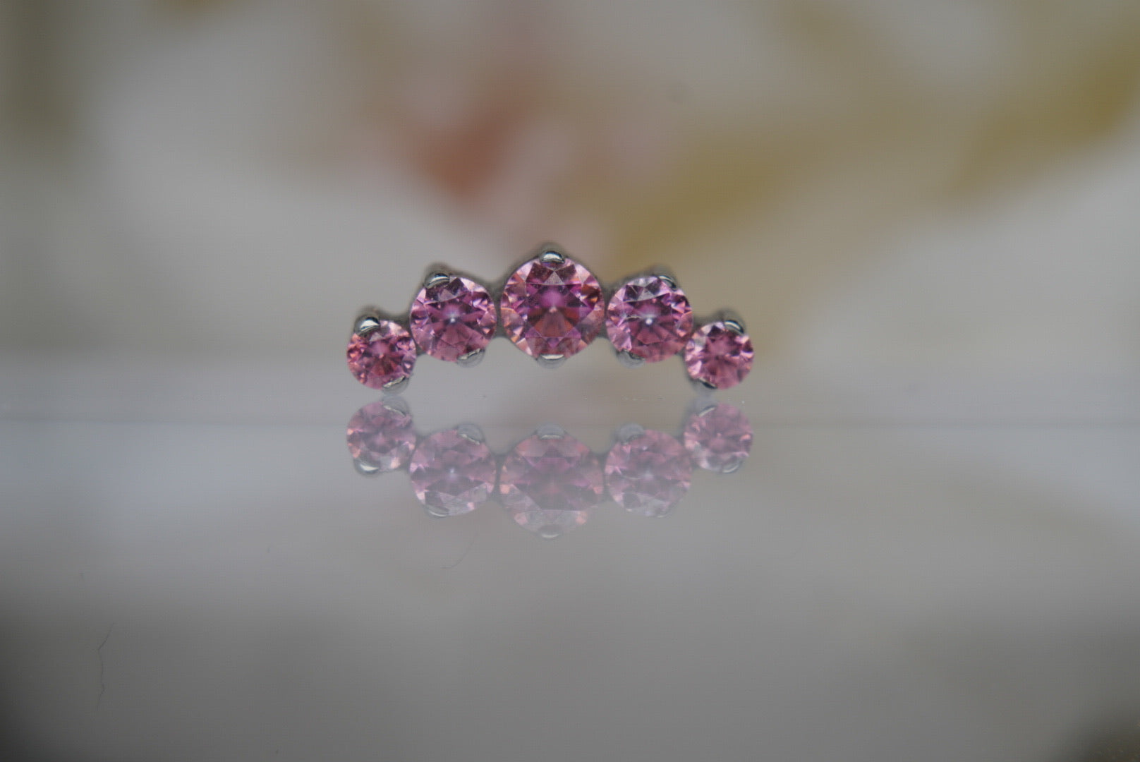Special Pink Swarovski Crystal Prium- 16/18g