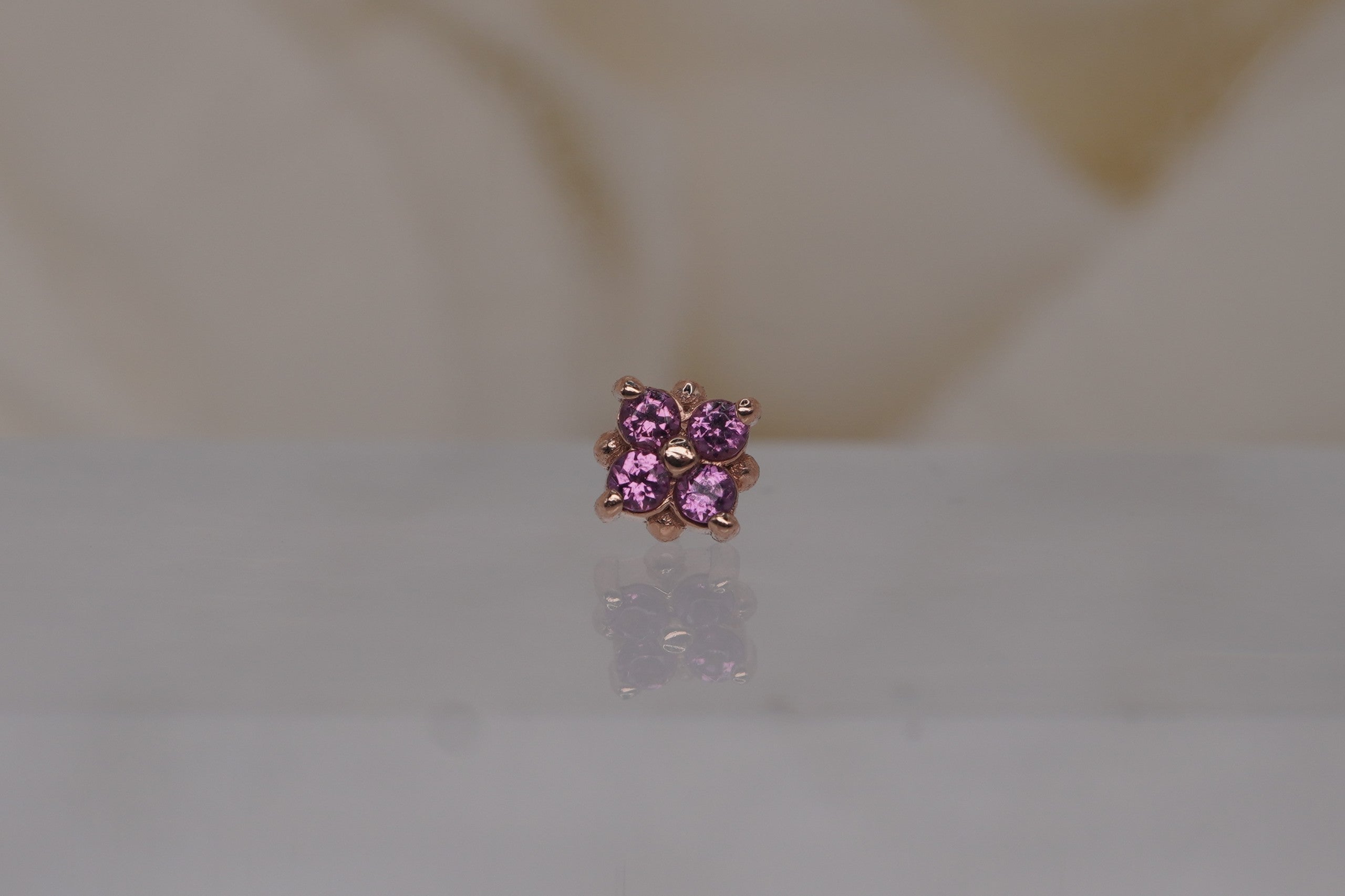 Tiny Reema with Rhodolite