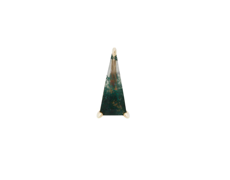 Vela with Moss Agate