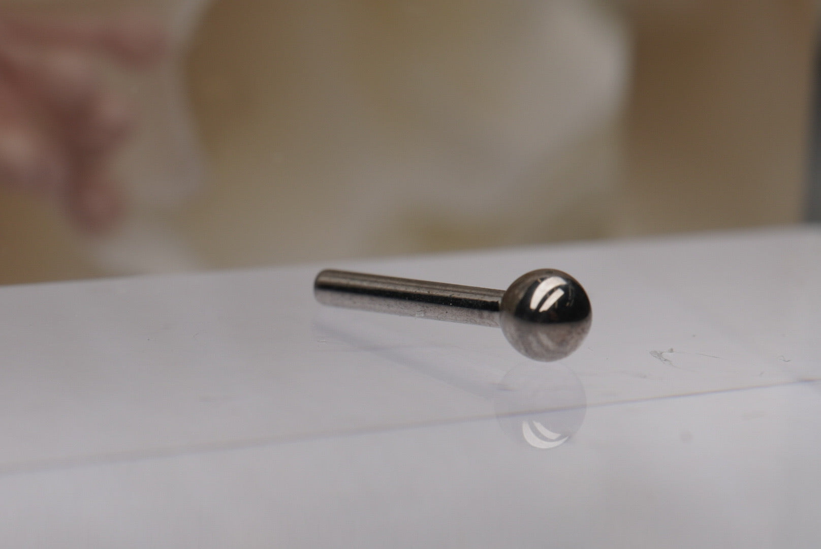 16g Threadless BARBELL Backing
