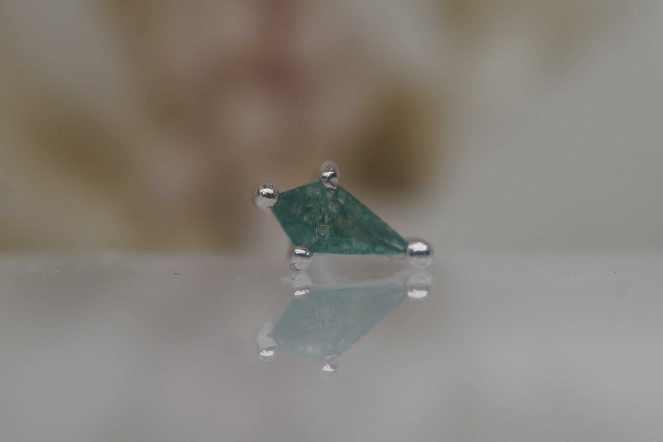Mini Soho with Moss Agate