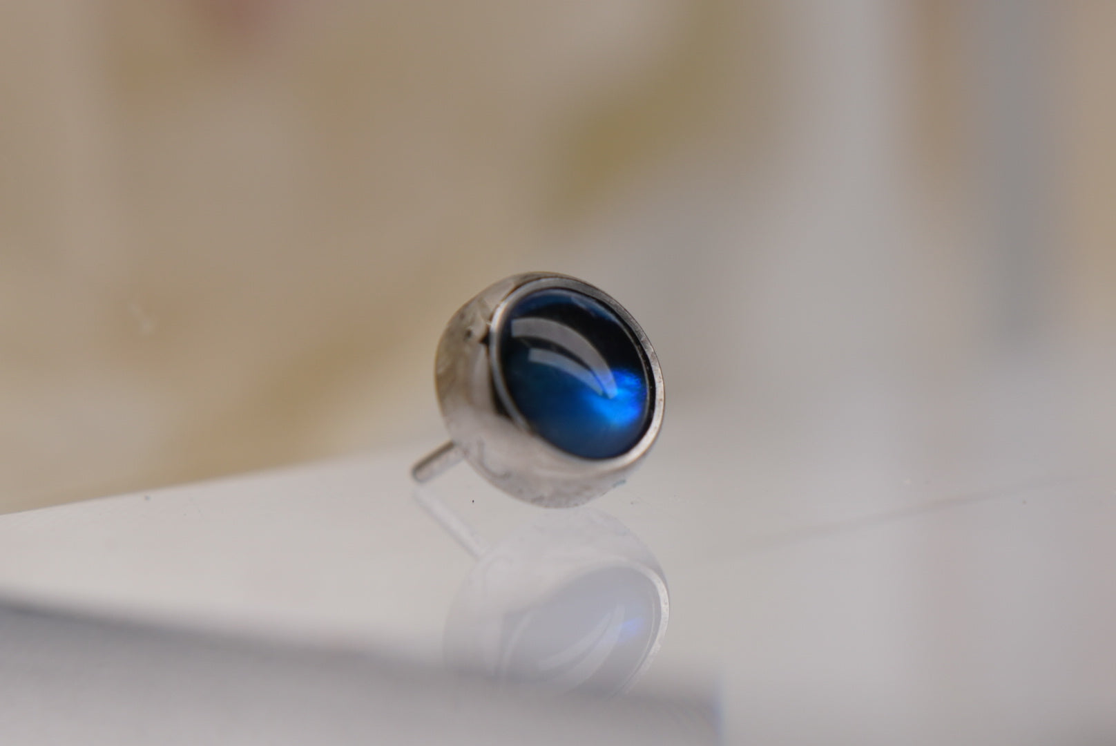 Blue Paua Shell- Threadless