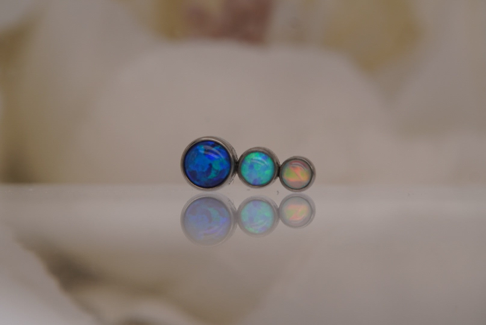 3-Gem  (Blue & Yellow Opals) 16g