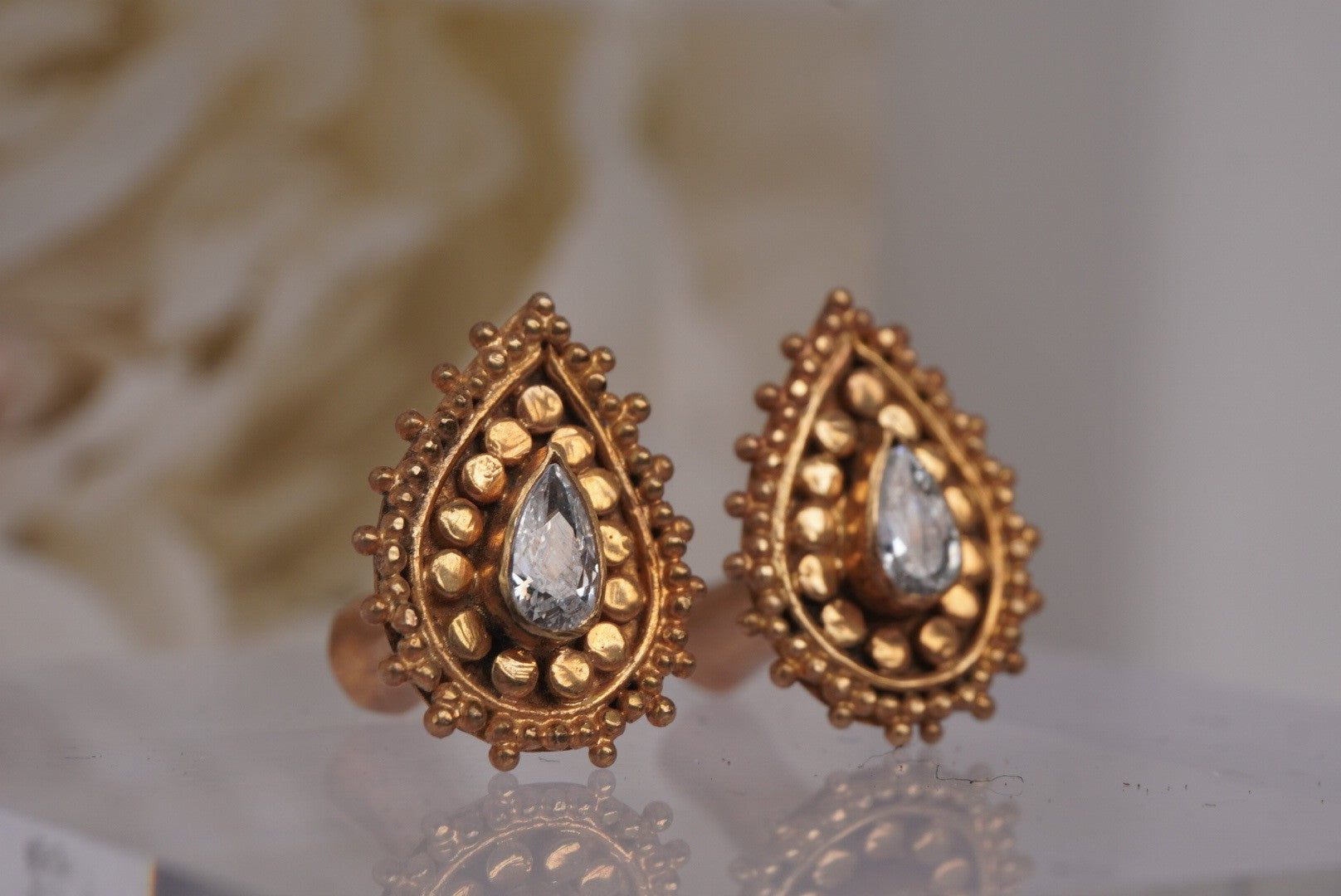 Aja- Yellow Gold Plated