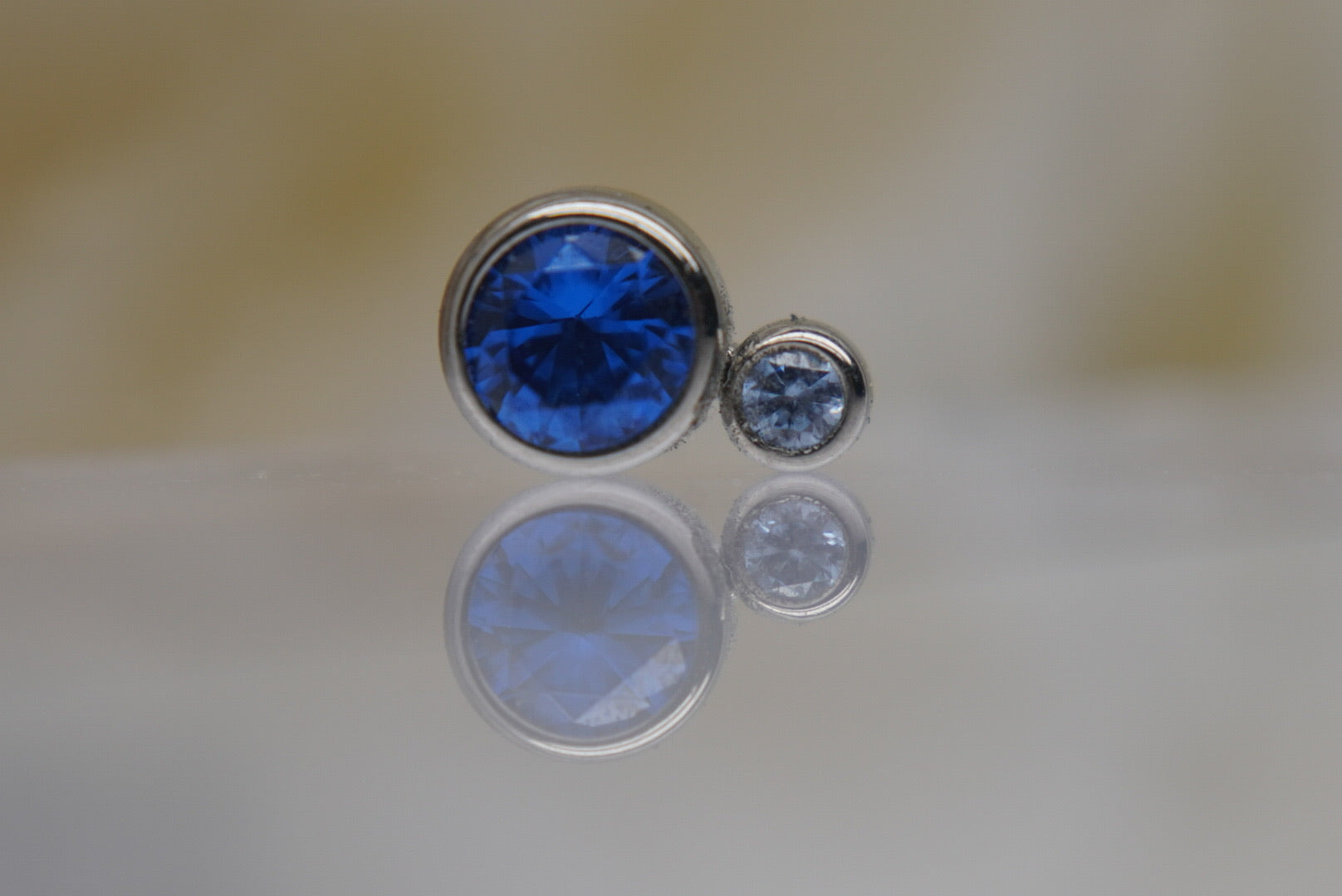 2-Gem (Dark Blue with Lavender)