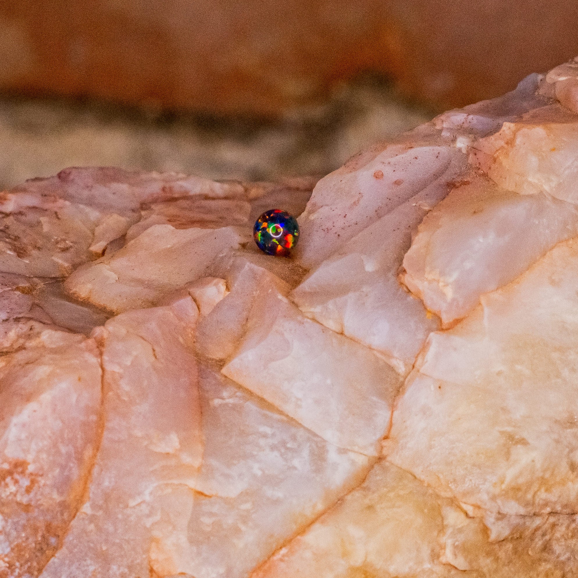 4mm Black Opal- 16/18g