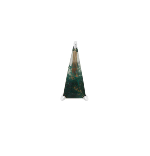 Vela with Moss Agate