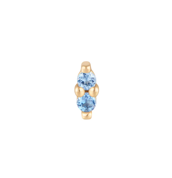 Mishka Prong #2 with London Blue Topaz
